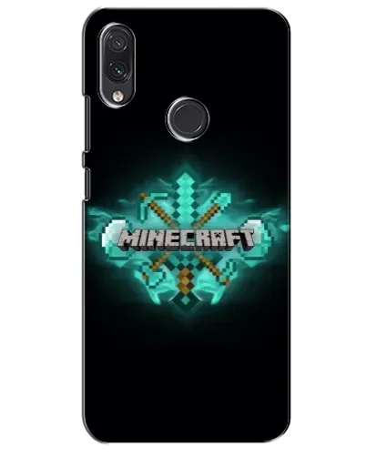 Чехол для Samsung Galaxy M10s с картинкой «Minecraft Diamond лого»