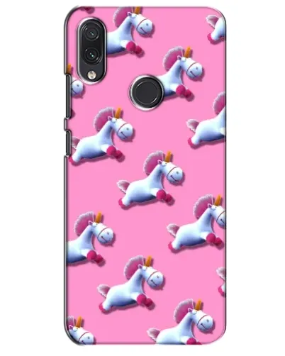Чехол для Samsung Galaxy M10s с картинкой «Единороги на розовом»