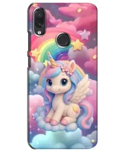Чехол для Samsung Galaxy M10s с картинкой «Маленький единорог»