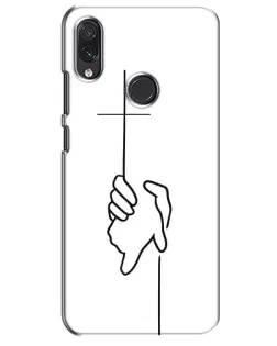 Чехол для Samsung Galaxy M10s с картинкой «Рука держит» Чехол для Samsung Galaxy M10s с картинкой «Рука держит»