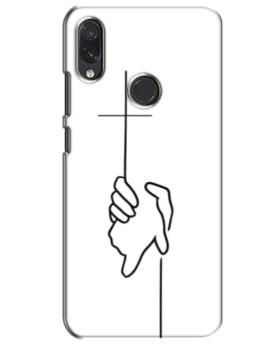 Чехол для Samsung Galaxy M10s с картинкой «Рука держит»