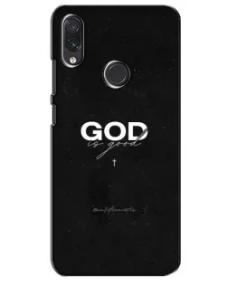 Чехол для Samsung Galaxy M10s с картинкой «GOD — Бог над всем»