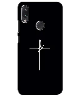 Чехол для Samsung Galaxy M10s с картинкой «Тонкий крест»