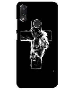 Чехол для Samsung Galaxy M10s с картинкой «Сияющий крест Jesus»