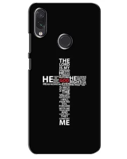 Чехол для Samsung Galaxy M10s с картинкой «Текстовый крест»