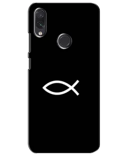 Чехол для Samsung Galaxy M10s с картинкой «Символ рыбы Jesus»