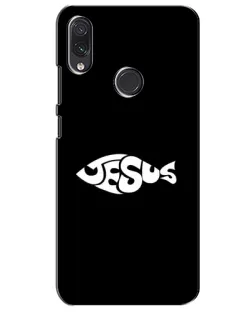 Чехол для Samsung Galaxy M10s с картинкой «Рыба Jesus»