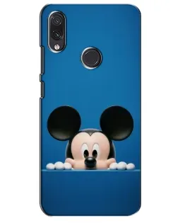 Чехол для Samsung Galaxy M10s с картинкой «Микки выглядывает»