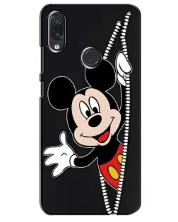 Чехол для Samsung Galaxy M10s с картинкой «Микки раздвигает стены»