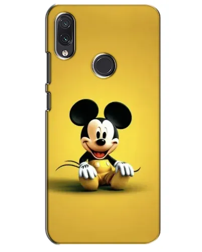 Чехол для Samsung Galaxy M10s с картинкой «Микки на желтом»