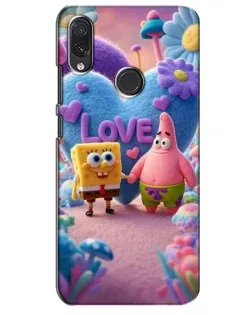Чехол для Samsung Galaxy M10s с картинкой «Губка Боб Патрик»