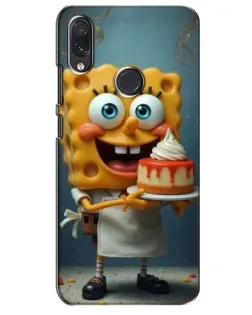 Чехол для Samsung Galaxy M10s с картинкой «Повар Спанч Боб»