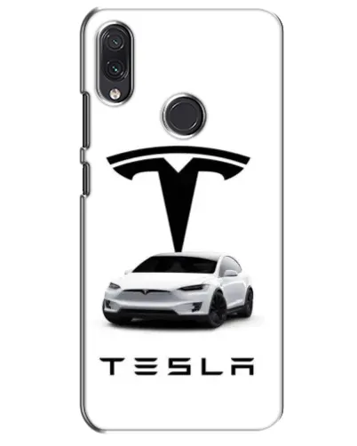 Чехол для Samsung Galaxy M10s с картинкой «Tesla White Style»