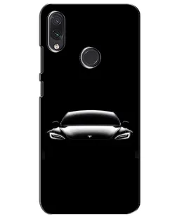 Чехол для Samsung Galaxy M10s с картинкой «Фары Tesla Night»