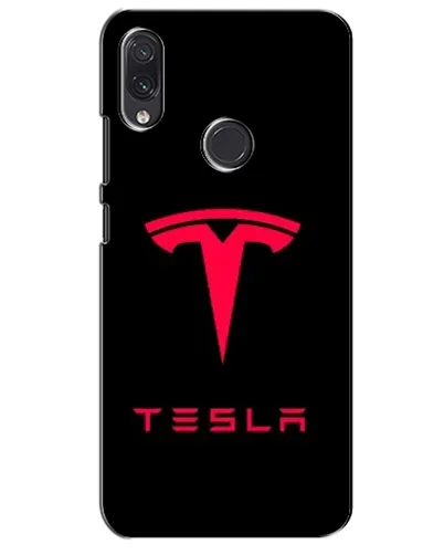 Чехол для Samsung Galaxy M10s с картинкой «Tesla Red Logo»