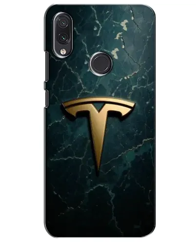 Чехол для Samsung Galaxy M10s с картинкой «Мраморная Tesla Gold»