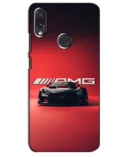 Чехол для Samsung Galaxy M10s с картинкой «Mercedes AMG — красная линия»