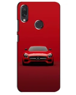 Чехол для Samsung Galaxy M10s с картинкой «Красный Mercedes AMG»