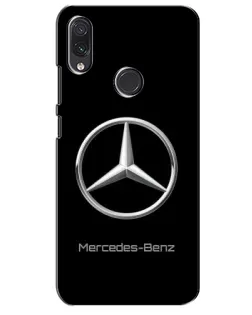 Чехол для Samsung Galaxy M10s с картинкой «Mercedes Silver Logo»