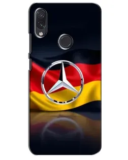 Чехол для Samsung Galaxy M10s с картинкой «Mercedes — флаг Германии»