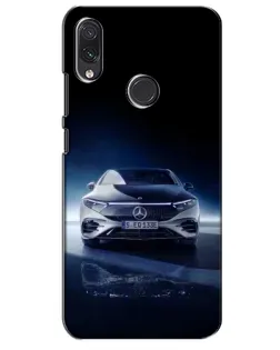 Чехол для Samsung Galaxy M10s с картинкой «Ночной Mercedes EQ»