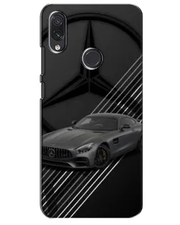 Чехол для Samsung Galaxy M10s с картинкой «Mercedes AMG — графика»