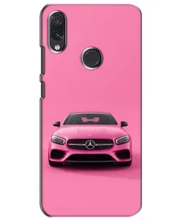 Чехол для Samsung Galaxy M10s с картинкой «Розовый Mercedes AMG»