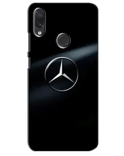 Чехол для Samsung Galaxy M10s с картинкой «Mercedes на металле»
