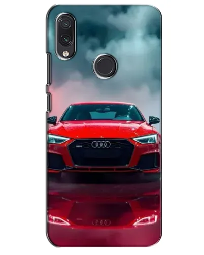 Чехол для Samsung Galaxy M10s с картинкой «Audi RS — красный стиль»