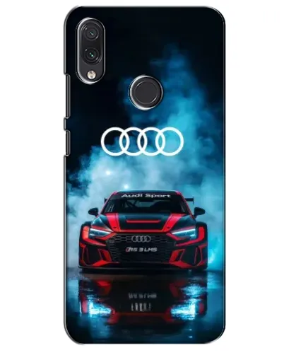 Чехол для Samsung Galaxy M10s с картинкой «Audi Sport — неон»