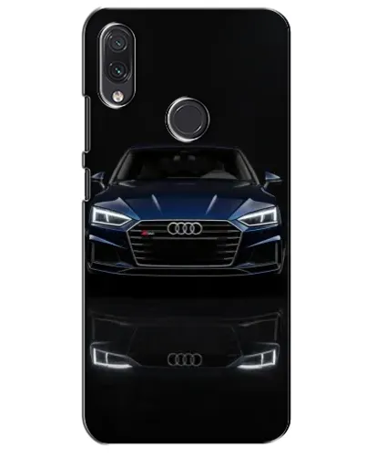 Чехол для Samsung Galaxy M10s с картинкой «Audi — ночное отражение»