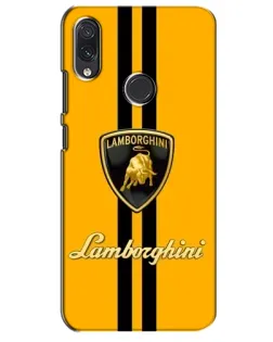 Чехол для Samsung Galaxy M10s с картинкой «Lamborghini Stripe желтый»