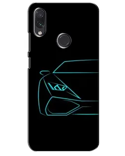 Чехол для Samsung Galaxy M10s с картинкой «Голубой силуэт Lamborghini» Чехол для Samsung Galaxy M10s с картинкой «Голубой силуэт Lamborghini»