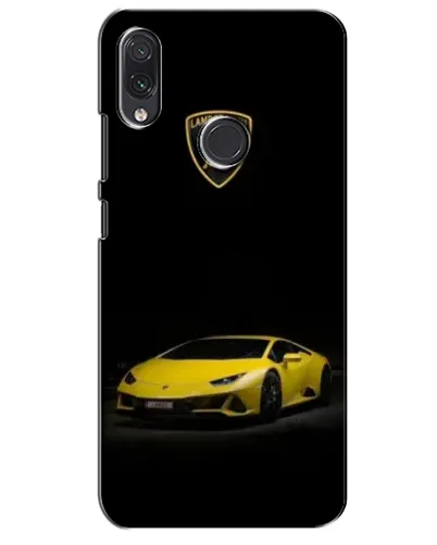 Чехол для Samsung Galaxy M10s с картинкой «Lamborghini желтый акцент»
