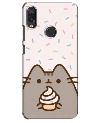 Чехол для Samsung Galaxy M10s с картинкой «Пушин с кексом»