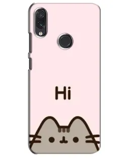 Чехол для Samsung Galaxy M10s с картинкой «Пушин говорит Hi»