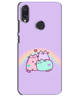 Чехол для Samsung Galaxy M10s с картинкой «Радужные Пушины»
