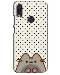 Чехол для Samsung Galaxy M10s с картинкой «Пушин в горошек»