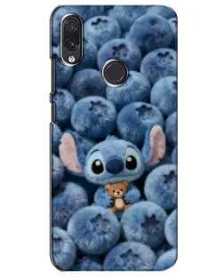 Чехол для Samsung Galaxy M10s с картинкой «Стич и голубика» Чехол для Samsung Galaxy M10s с картинкой «Стич и голубика»