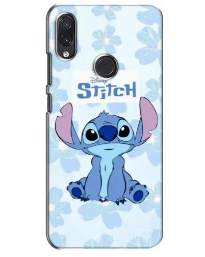 Чехол для Samsung Galaxy M10s с картинкой «Stitch среди цветов»