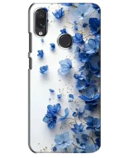 Чехол для Samsung Galaxy M10s с картинкой «Голубой цветочный каскад» Чехол для Samsung Galaxy M10s с картинкой «Голубой цветочный каскад»
