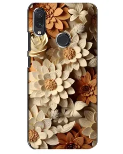 Чехол для Samsung Galaxy M10s с картинкой «Бежевый флористический декор» Чехол для Samsung Galaxy M10s с картинкой «Бежевый флористический декор»