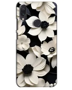 Чехол для Samsung Galaxy M10s с картинкой «Объемные белые цветы» Чехол для Samsung Galaxy M10s с картинкой «Объемные белые цветы»