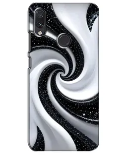 Чехол для Samsung Galaxy M10s с картинкой «Черно-белая спираль» Чехол для Samsung Galaxy M10s с картинкой «Черно-белая спираль»