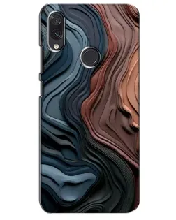 Чехол для Samsung Galaxy M10s с картинкой «Цветные волны каньона»