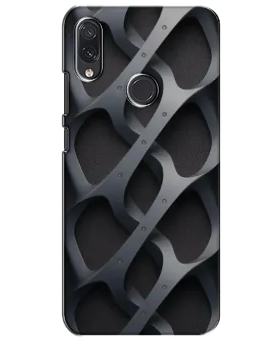 Чехол для Samsung Galaxy M10s с картинкой «Объемное серое плетение»