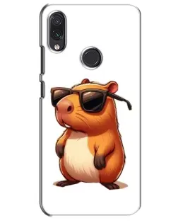 Чехол для Samsung Galaxy M10s с картинкой «Капибара в очках»