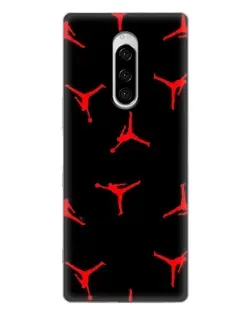 Чехол для Sony Xperia 1 с картинкой «Jordan Red Pattern» Чехол для Sony Xperia 1 с картинкой «Jordan Red Pattern»