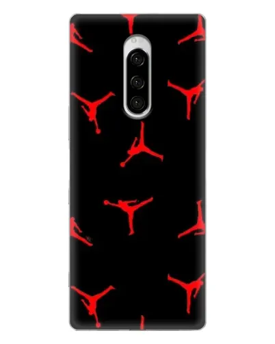 Чехол для Sony Xperia 1 с картинкой «Jordan Red Pattern» Чехол для Sony Xperia 1 с картинкой «Jordan Red Pattern»