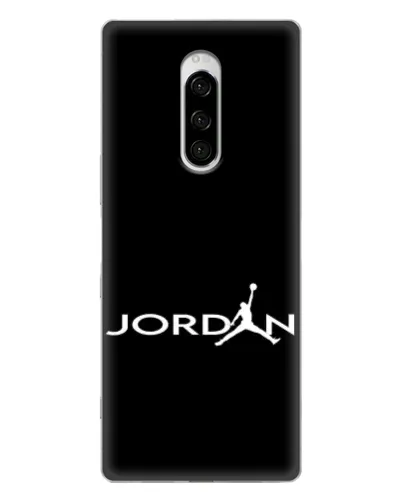 Чехол для Sony Xperia 1 с картинкой «Jordan White Logo» Чехол для Sony Xperia 1 с картинкой «Jordan White Logo»